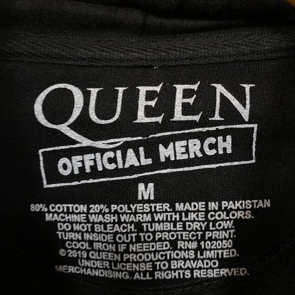 Queen A Night at the Opera Zodiac Crest Rock Band Hoodie M - Picture 4 of 4